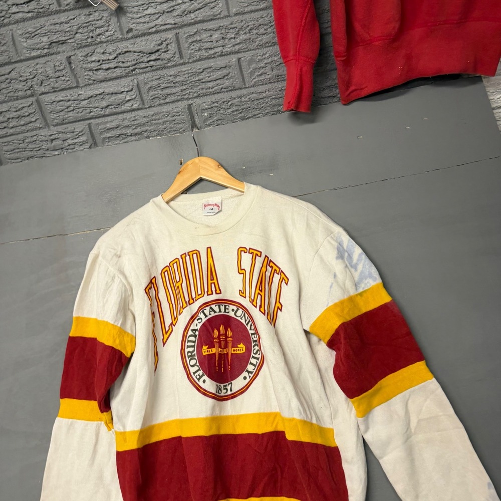 Vintage Nutmeg Mills Florida State University FSU Sweatshirt 90s USA Medium